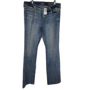 Torrid Whiskering Distressing  Mid-Rise Slim Boot Jeans  14 Tall NWT